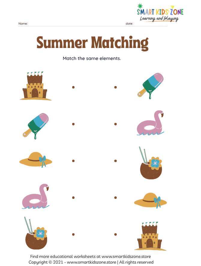 Free Kids Worksheet