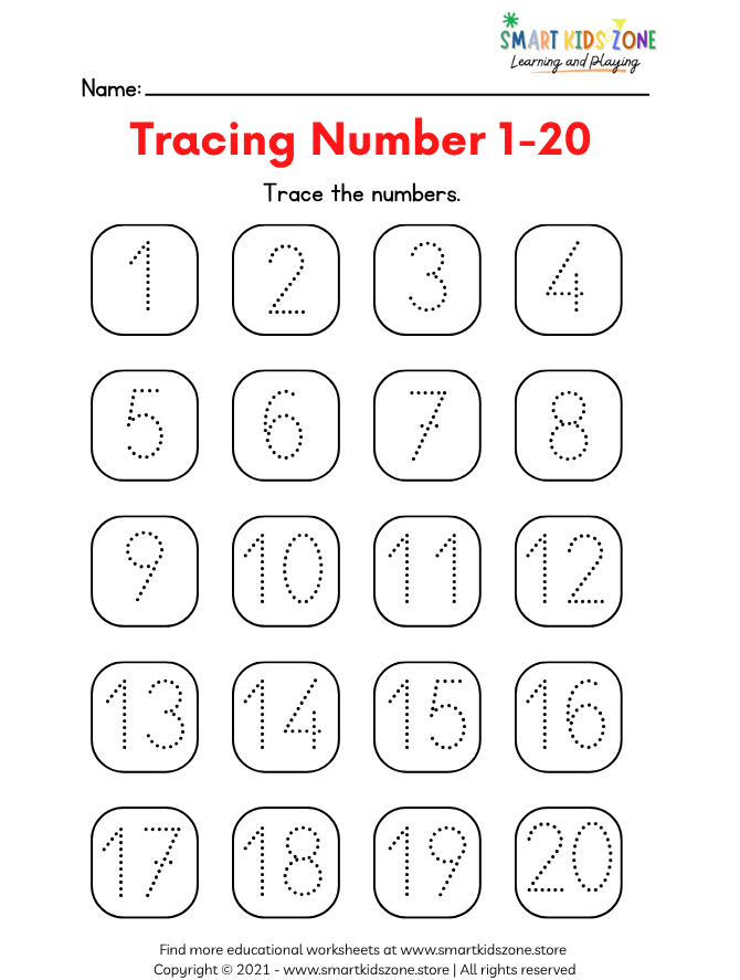 Free Kids Worksheet
