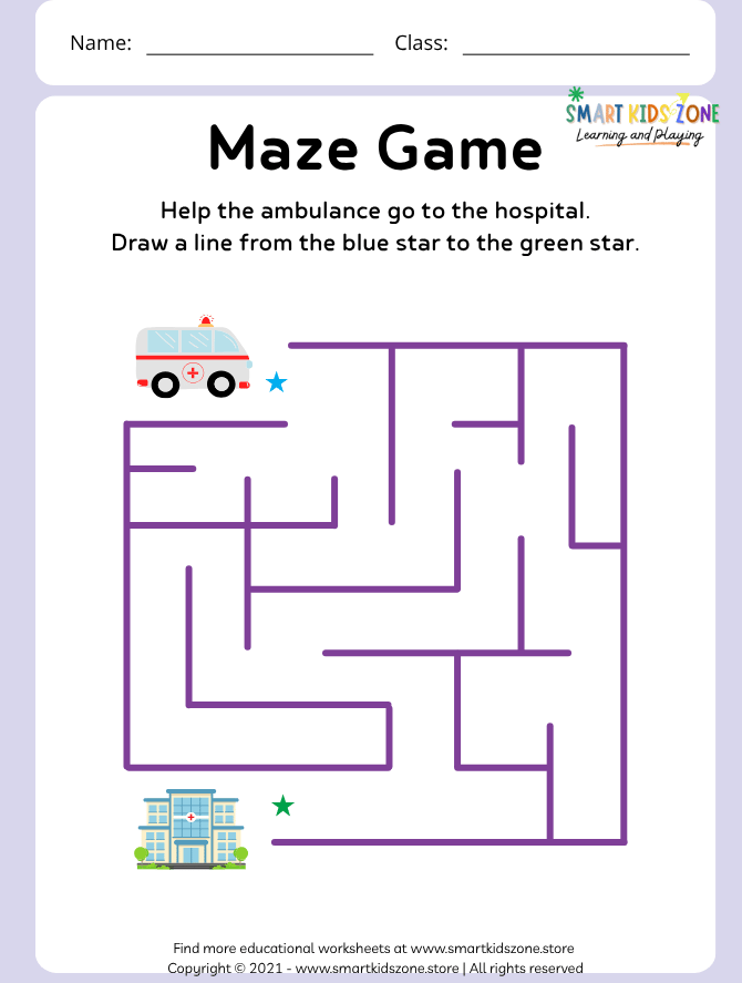 Free Kids Worksheet